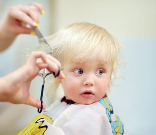 کوتاه کردن مو کودکان آموزش اصلاح موی سر کودک
