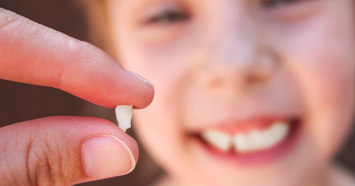 دندان شیری در کودکان
