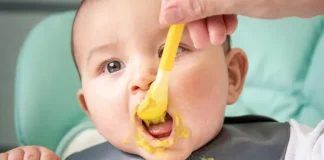 تغذیه نوزاد ۶ تا ۲۴ ماهه؛ غذاهای مجاز و ممنوع و راهنمای غذای کمکی غذاهای کمکی سالم برای نوزاد شش ماهه شامل پوره سبزیجات و میوه